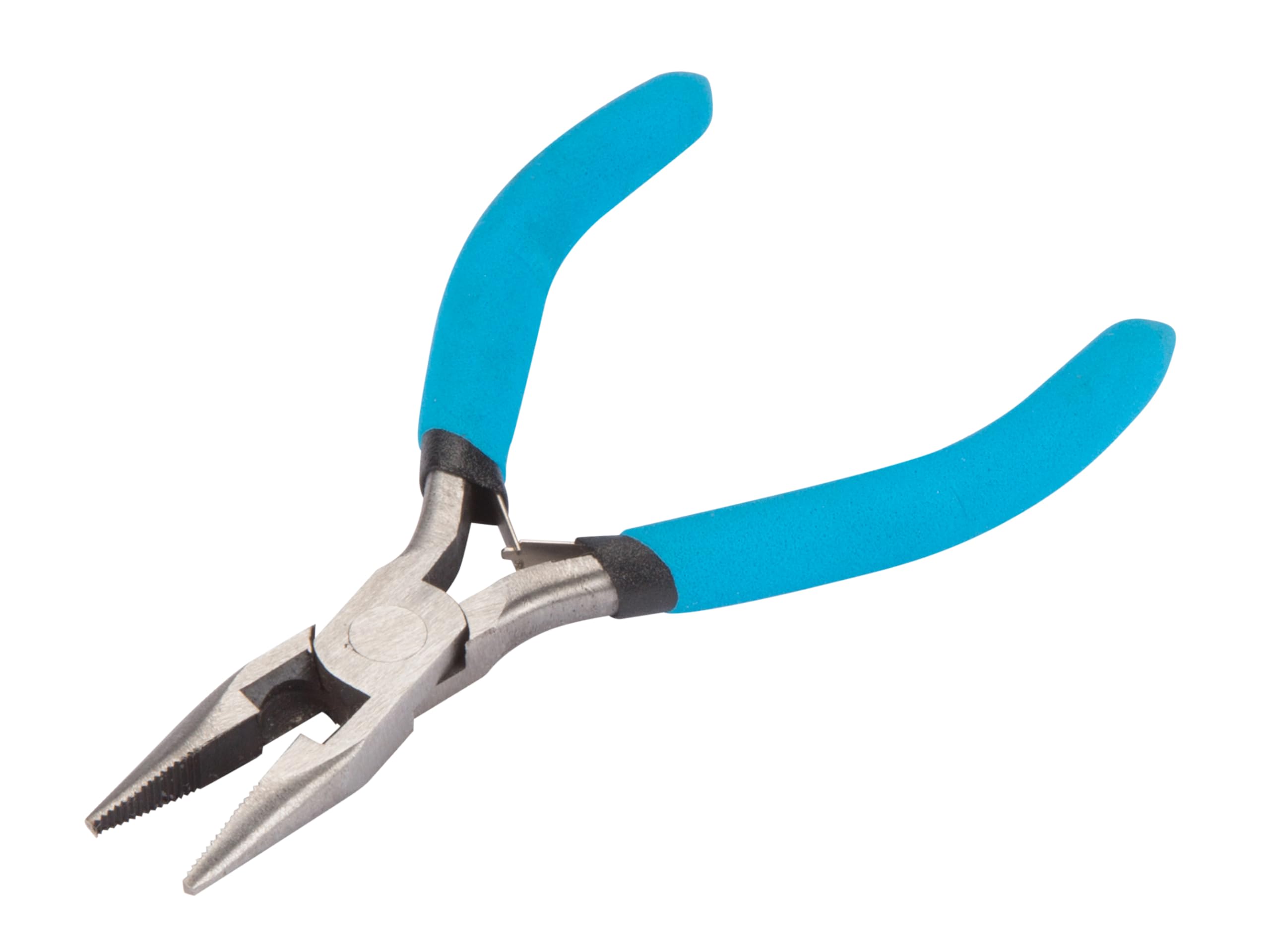 Blue Spot 08507 Mini Long Nose Plier with Dipped Handle - Blue