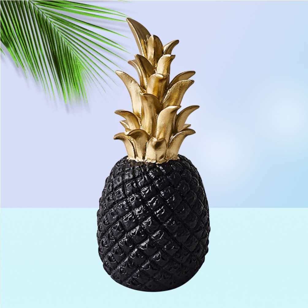 Amazon.com: Hemoton Hawaiian Decor Black Pineapple Artificial