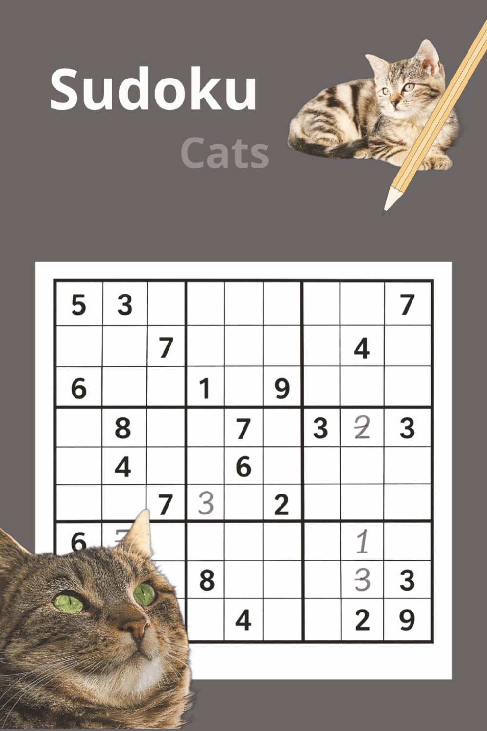 Cat approved Sudoku: Sudoku, Cat approved: Sudoku puzzles, Varied difficulty 9x9| Relax, and Focus on these Sudoku puzzles| 6x9 Inches, 200 pages| 400 Puzzles | Solutions included