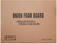 Vista 3 de Union Premium Foam Board, paquete con 10: acabado mate de alta densidad para uso profesional, perfecto para presentaciones, letreros, artes