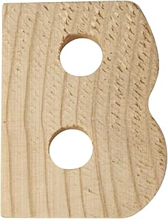 RAYHER 6213400Â 5X1Â CM Wooden LettersÂ â€“Â B