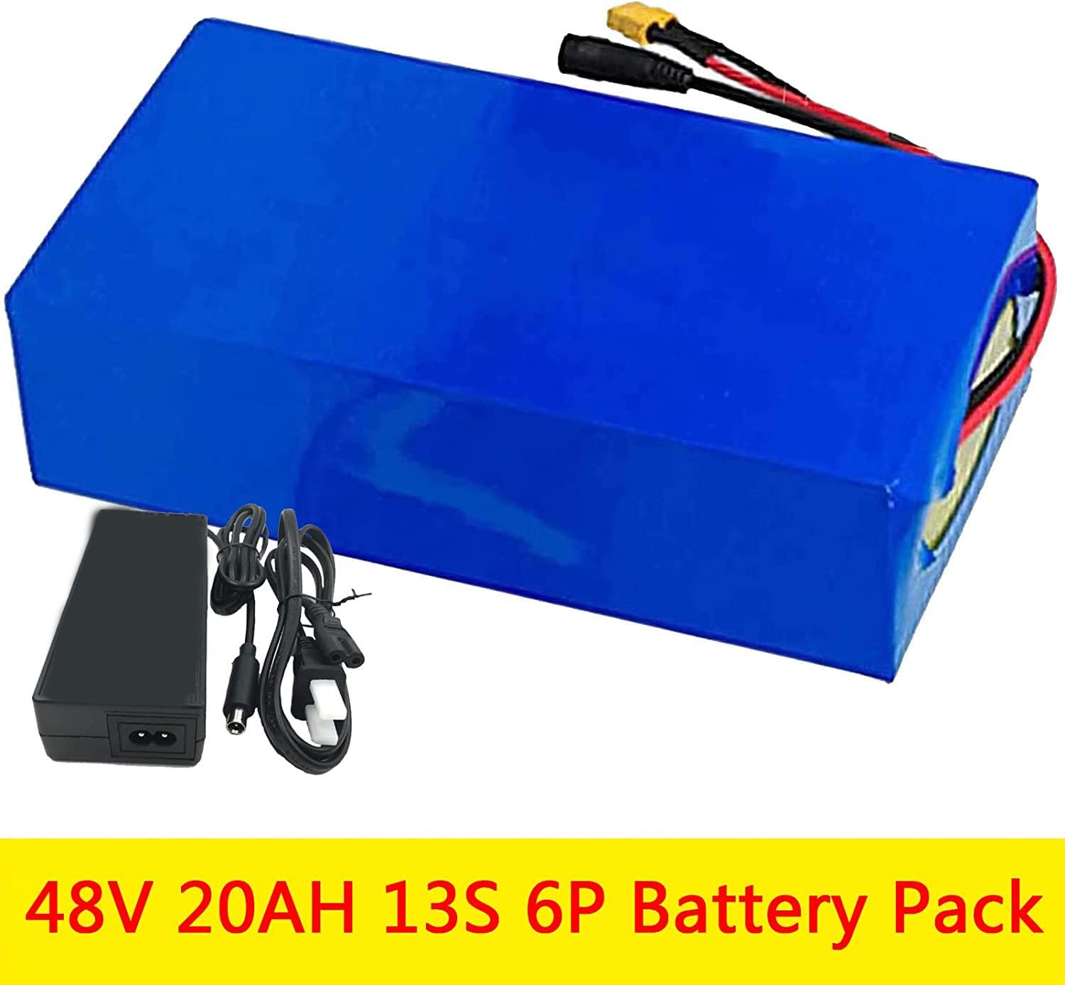 Boîtier Batterie Lithium 48V XBERSTAR 13S6P - Pour Vélo Électrique, Avec BMS