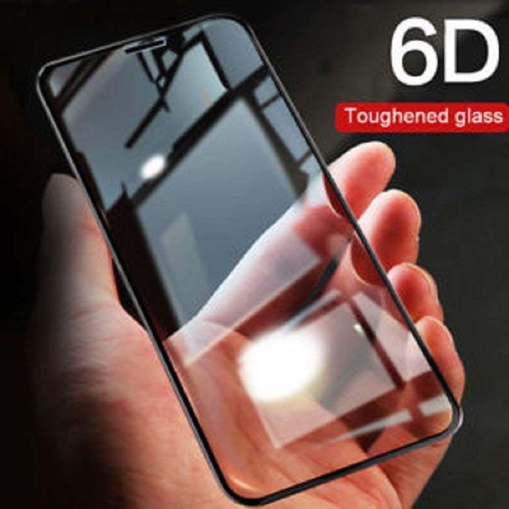 ValueActive 6D Full Glue Cover Edge-Edge Anti-Scratch Anti-Fingerprint Tempered Glass Screen Guard for Oppo Reno 2Z with Easy Installation Kit (Black)