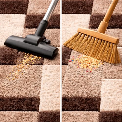 Image of 3D Shaggy Polyester Carpet Rug Runner Area Mats for Bedroom /Living Area /Home with Anti Slip Backing Soft /Fluffy Hight Pile - (3D Coffee B, 2x10 feet)