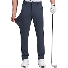 QPNGRP Mens Golf Pants 29"/31"/33" Inseam Stretch Casual Work Dress Pants