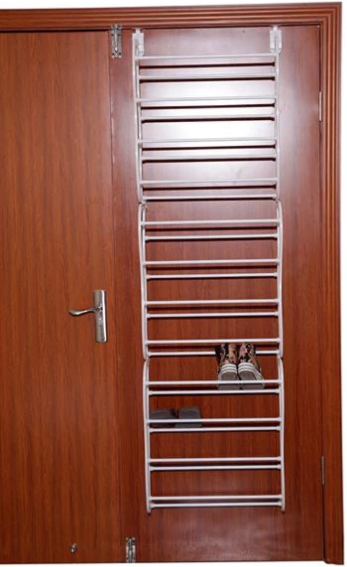 SlickBlue 12 Layer Wall-Mounted Shoe Rack Space-Saving Home Organizer