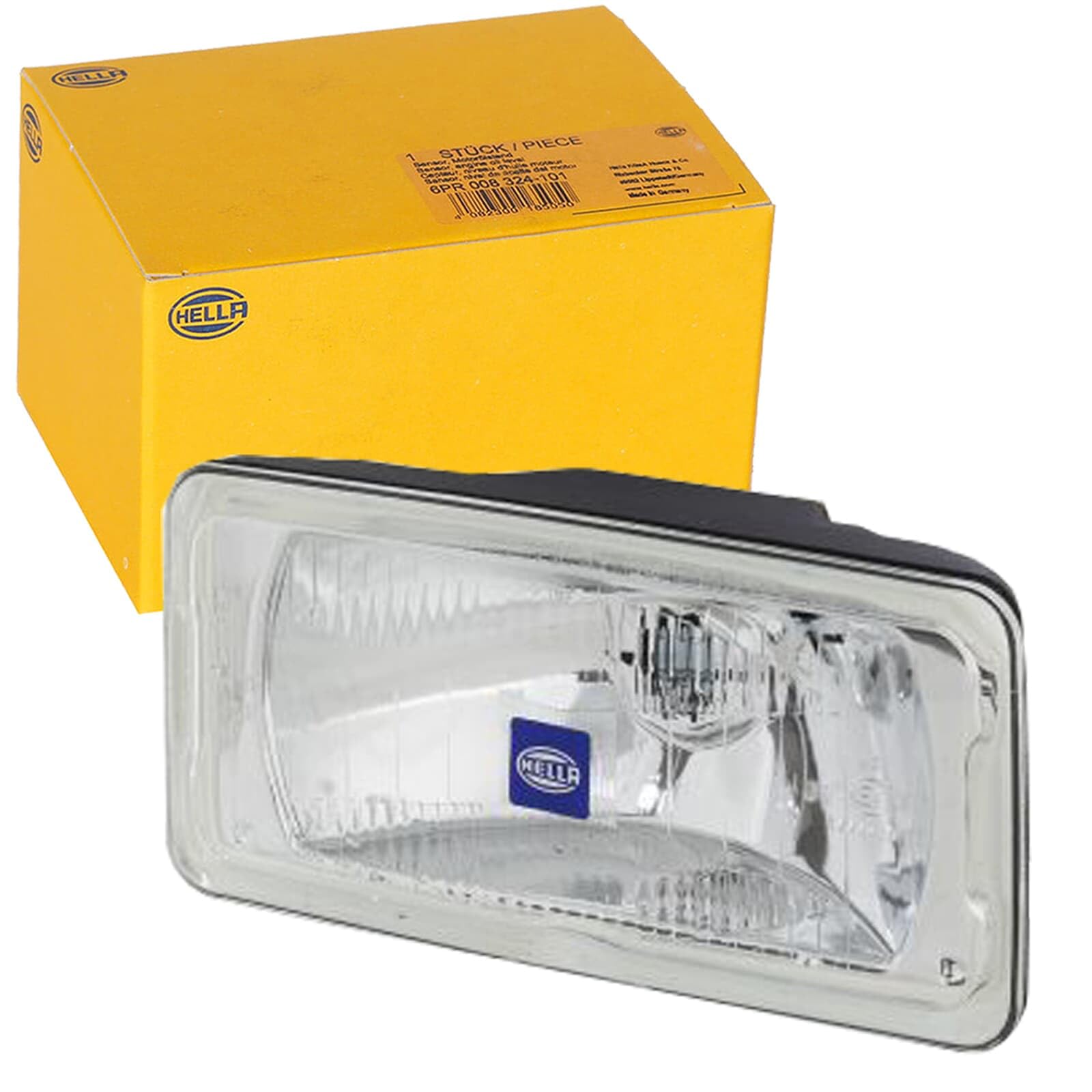 1FD 005 700-651 Halogen-Spotlight Set - Comet 550 - 12V - Reference number: 17.5 - mounting - Lens Colour: transparent - left/right - Kit - Quantity: 2