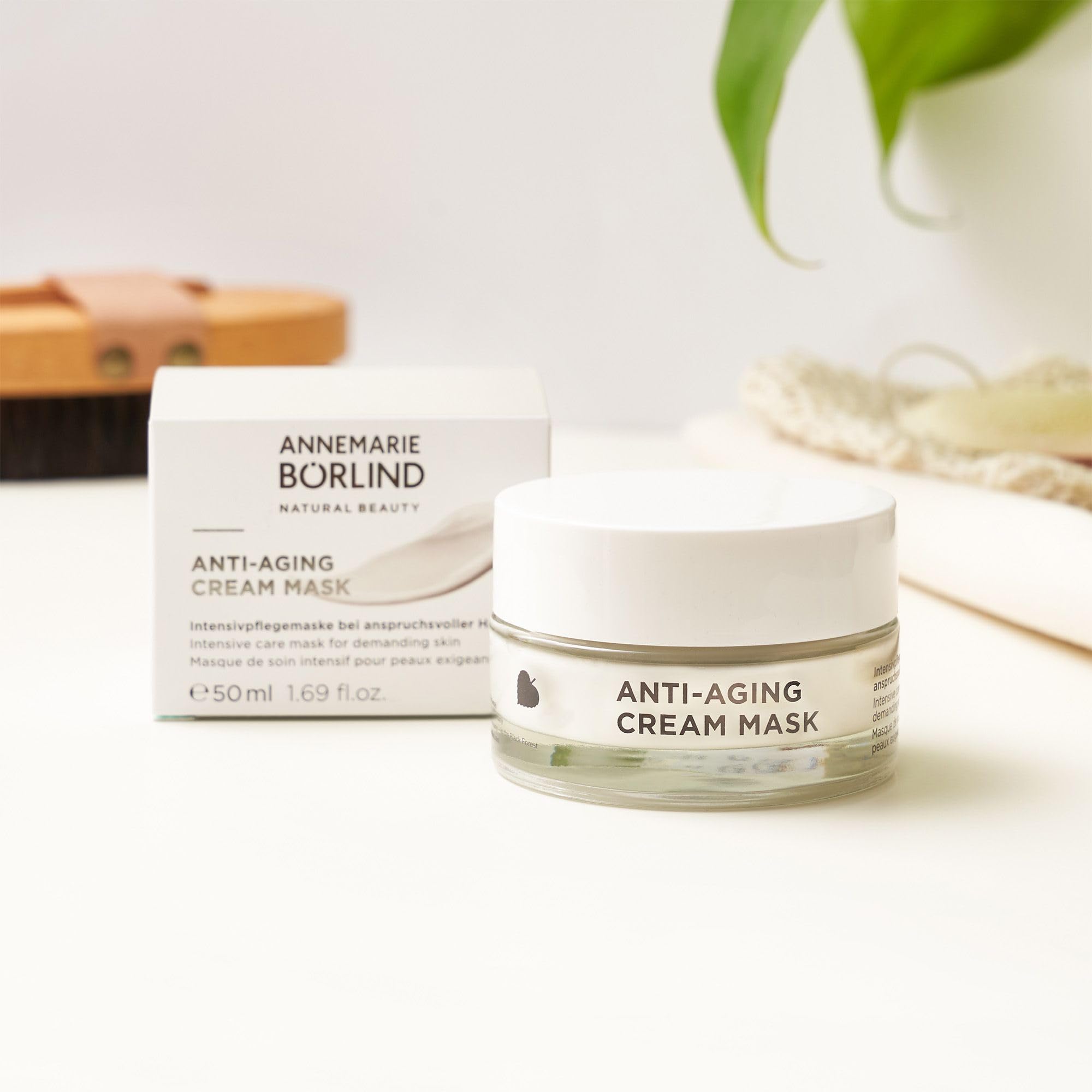 ANNEMARIE BÖRLIND ANTI-AGING CREAM MASK 50 ml Bei Normaler Haut | Intensivpflegemaske, Anti-Aging Gesichtsmaske, Mildert Falten, Aktiviert Zellregeneration, Glättend & Straffend