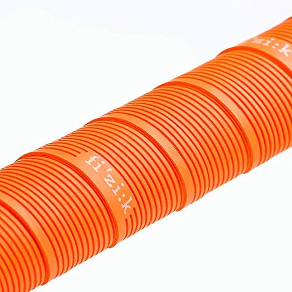 Fizik Vento Microtex Tacky,Road Cycling Racing bar Tape, Orange-Fluo, 2mm