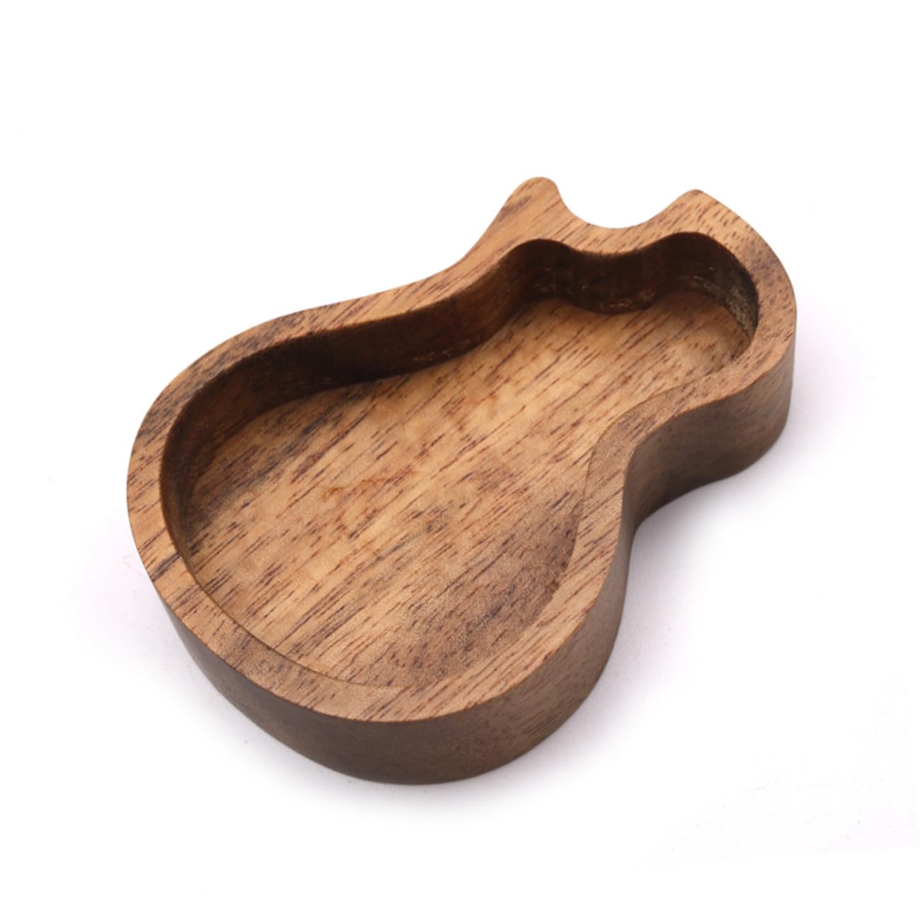 Abaodam 2ensembles Boîte à Médiators Forme De Guitare avec Médiators Support De Collection Bois pour Accessoires De Guitare Style Logo
