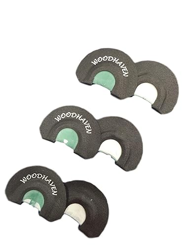 Woodhaven Calls Ninja 3 Pack Turkey Three Reed Game Call,