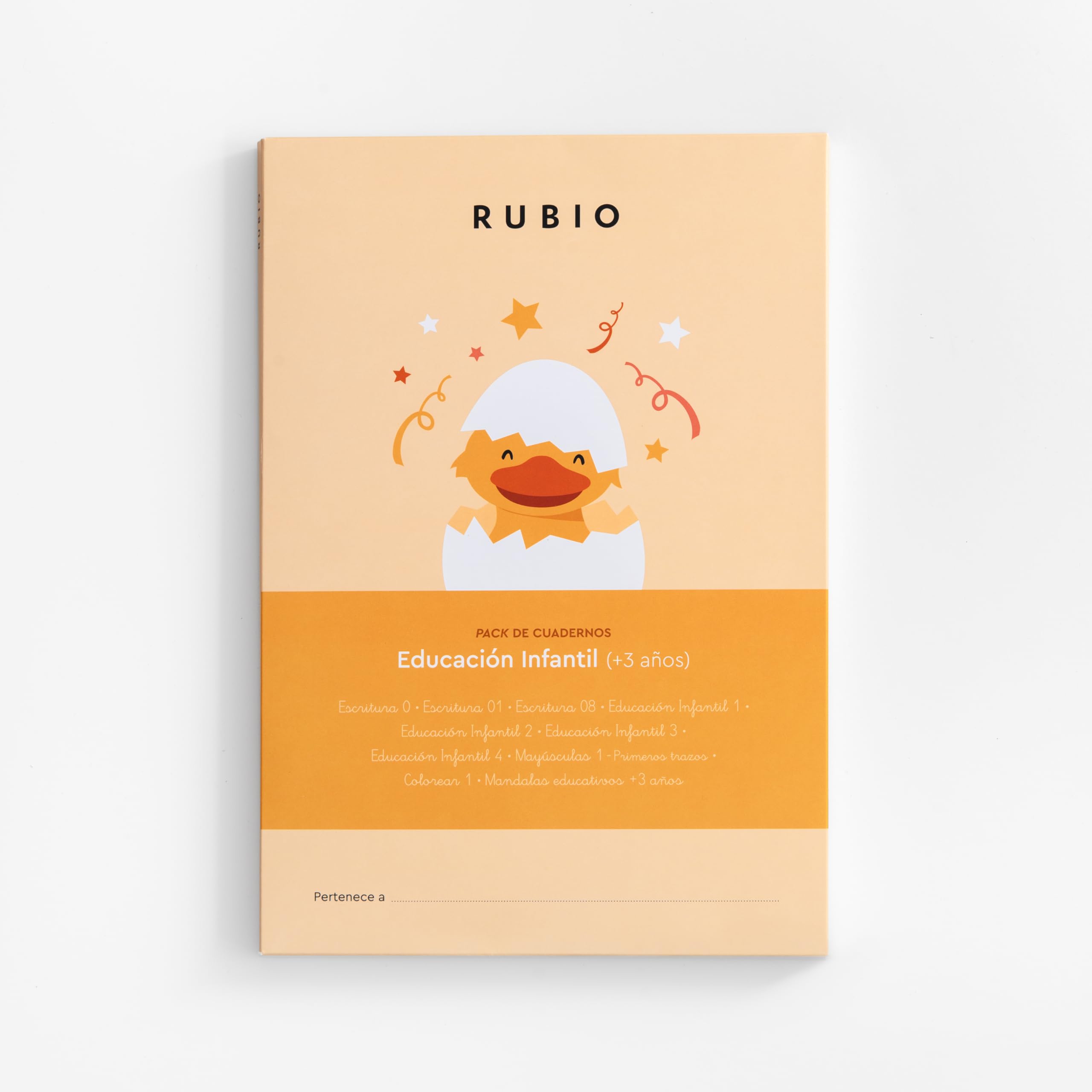 Pack Rubio Educación Infantil +3 años. Contiene 10 cuadernos. (PACKS ESCOLARES)