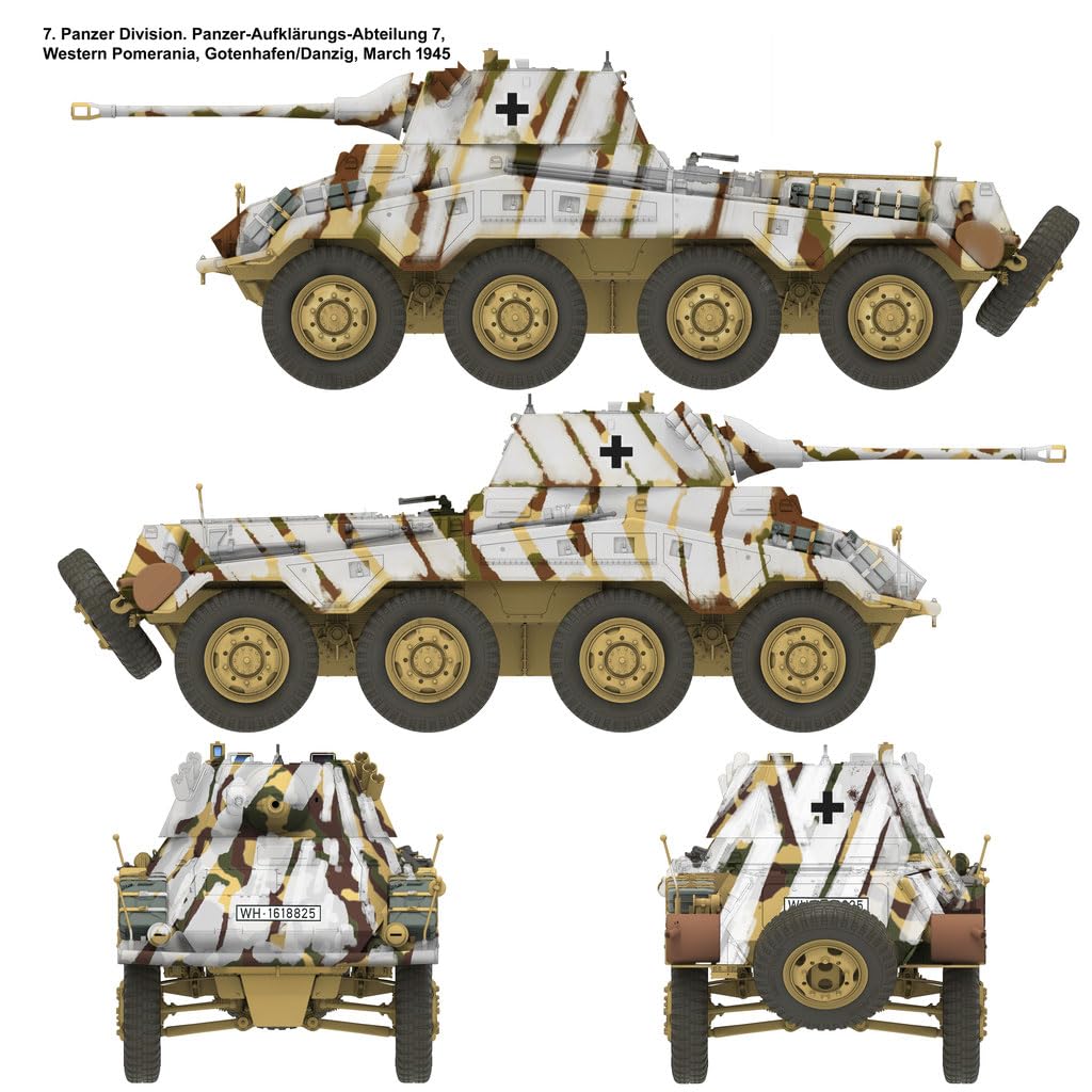 DAS WERK - Maquette Blindé Sd.kfz. 234/2 "puma" |das Werk|16006| 1:16 Maquette Char Promo