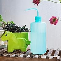 Vista 2 de Botellas exprimibles para suculentas, 16.9 fl oz, botella de riego de chorro de agua azul, lata de aspersión para apretar, botella de plástico