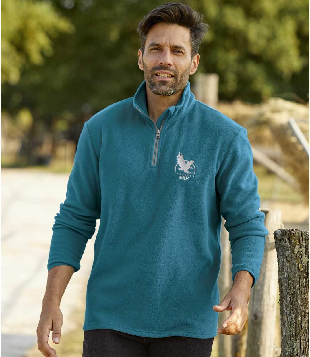 ATLAS FOR MEN - Lot de 4 Pulls Polaires Homme - Ultra Léger et Chaud - Pull Zippé Col Montant - Idéal Hiver/Voyage/Randonnée - Lavable en Machine - Pulls Polaire Homme - Disponible en Grandes Tailles