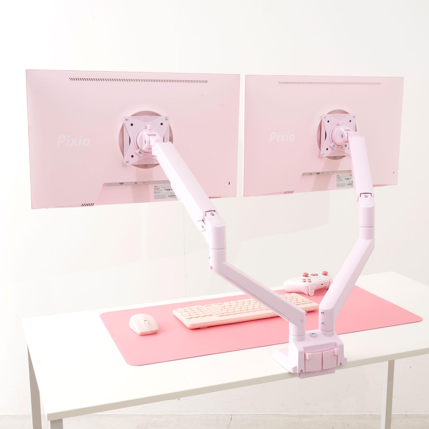 Pixio PS1D Wave Pastel Pink モニターアーム デュアル psw1d_new_1600900_600x600_crop