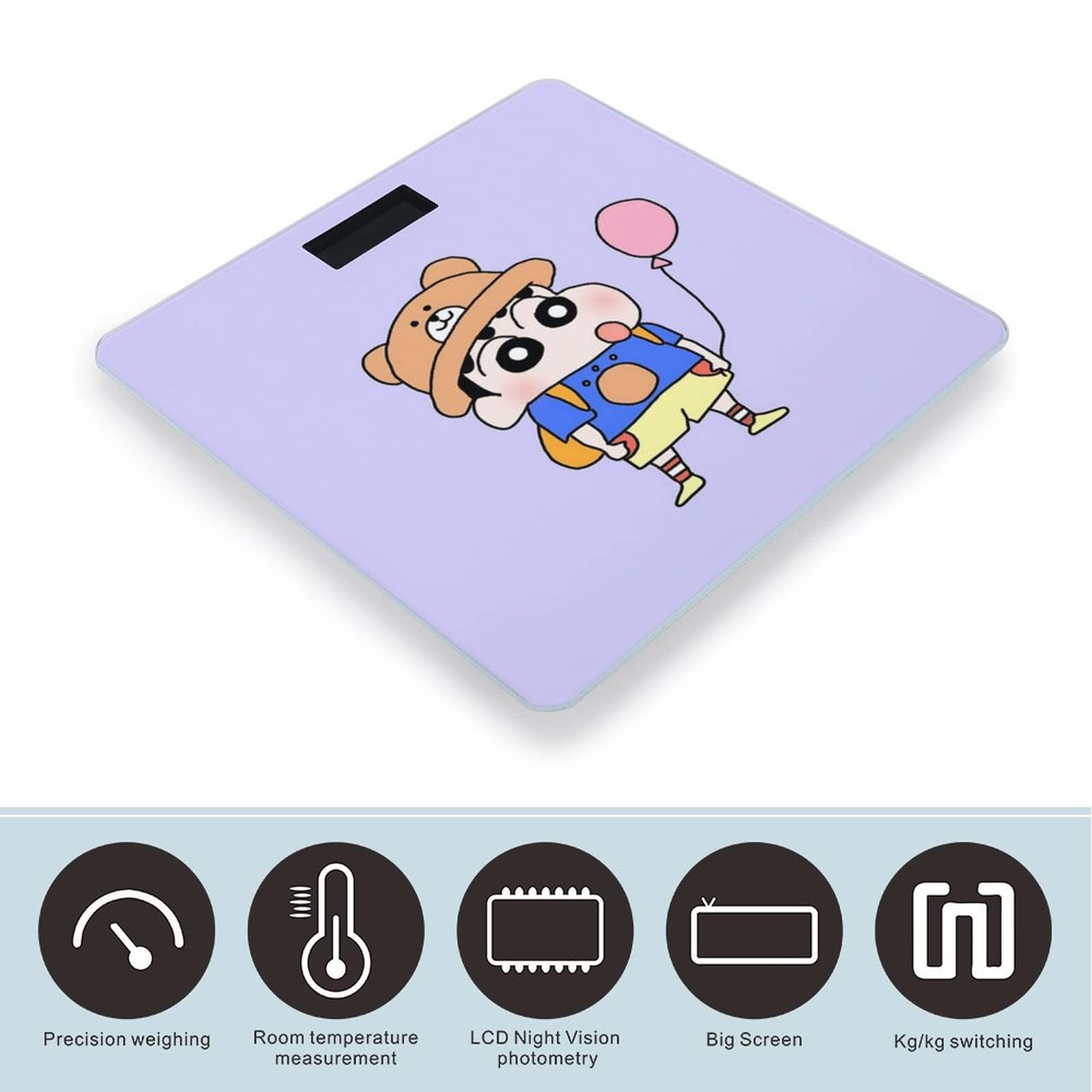 クレヨンしんちゃん　LCD　電子体重計 Amazon.co.jp: クレヨンしんちゃん 体重計 高精度 ボディ