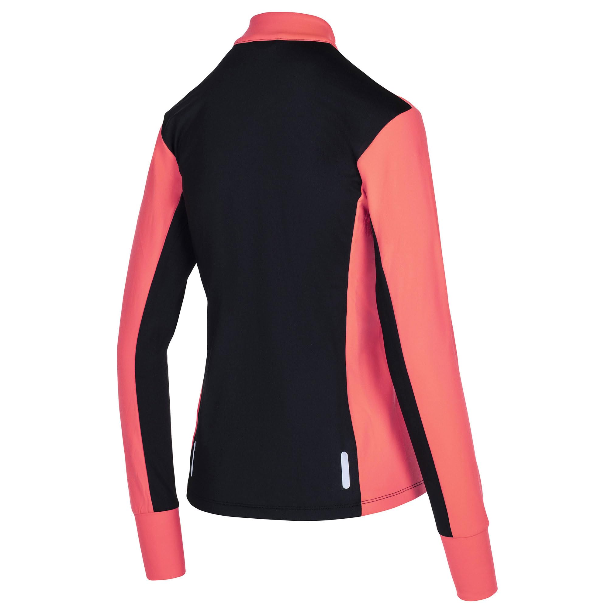 Airtracks Damen Winter Laufset Pro Line: Thermo Laufhose Lang + Thermo Laufshirt Langarm (Laufset, 2-TLG) - Wasserdicht - Winddicht - Atmungaktiv - Reflektoren