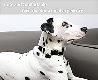 Vista 144 de Aring Pet Collar de algodón, ligero y ajustable, con hebilla de liberación rápida para perros pequeños, medianos y grandes, para cachorros, XS