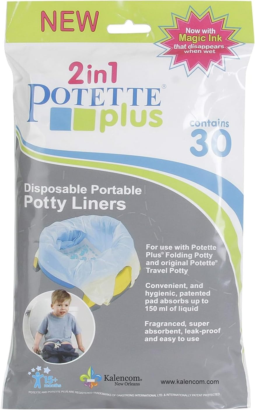 Tidy Tots Disposable Potty Chair Liners for Potty Training