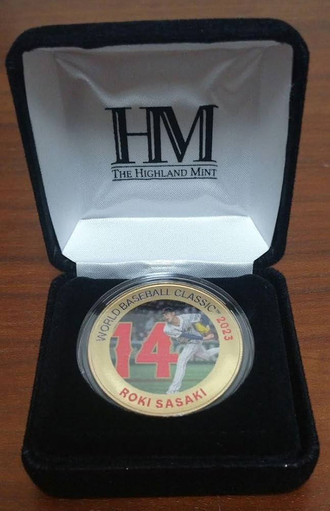 限定500枚 佐々木朗希 WBC 記念メダル 限定500枚 佐々木朗希 WBC 記念メダル