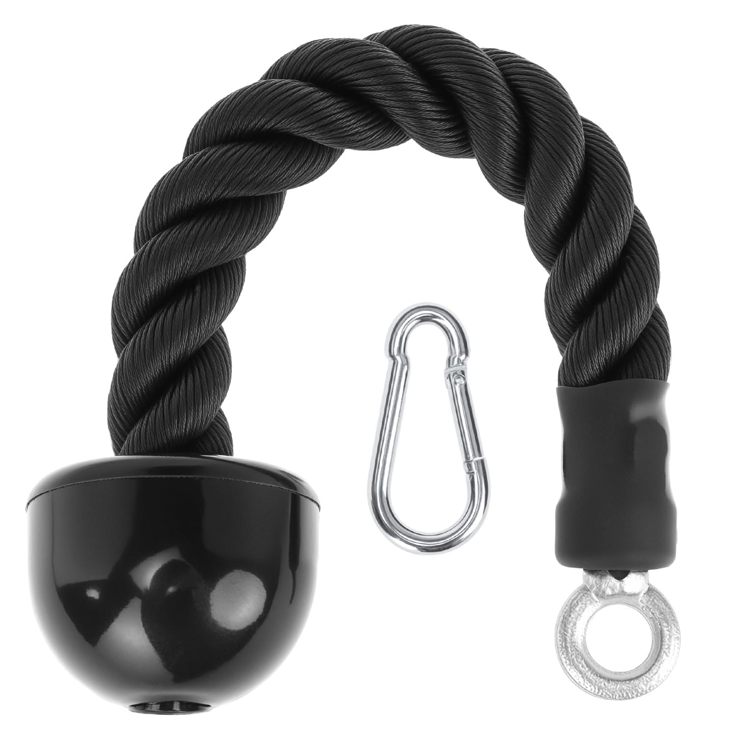 QWORK® Set di Barre LAT, Attrezzo di Allenamento Versatile per tricipiti