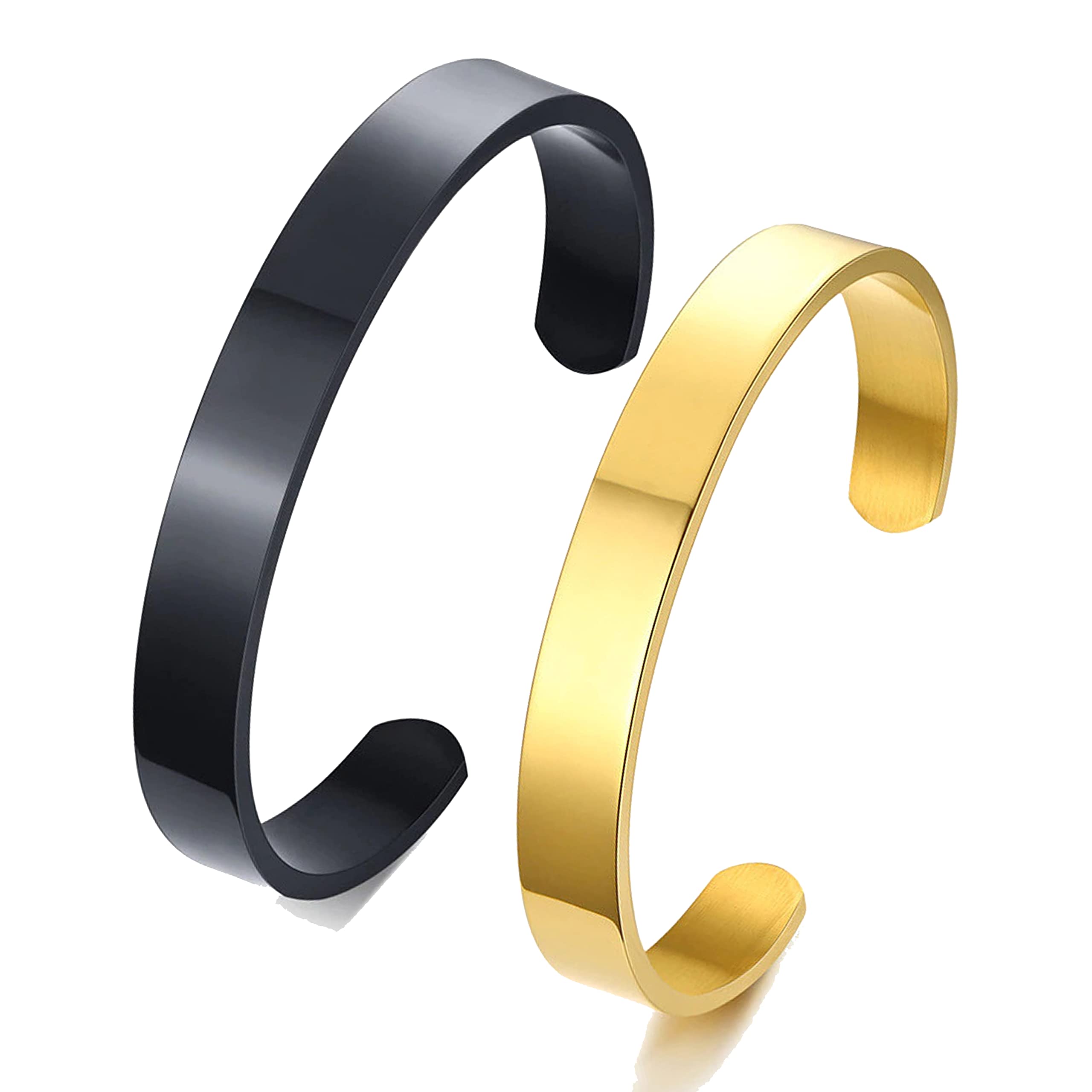 Fashion Frill Mens Jewellery Kada For Men Cuff Bracelet For Boys Stainless Steel Kada Bracelet For Boys Combo of 2 Stylish Bracelets Gift For Husband Boyfriend (B0BPT115TG) Amazon Price History, Amazon Price Tracker