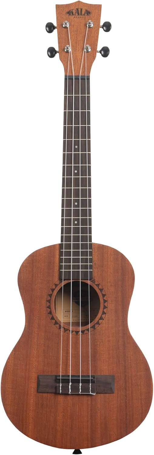 Official Kala Learn to Play Ukulele Tenor Starter Kit, Satin Mahogany – Includes online lessons, tuner app, and booklet (KALA-LTP-T)