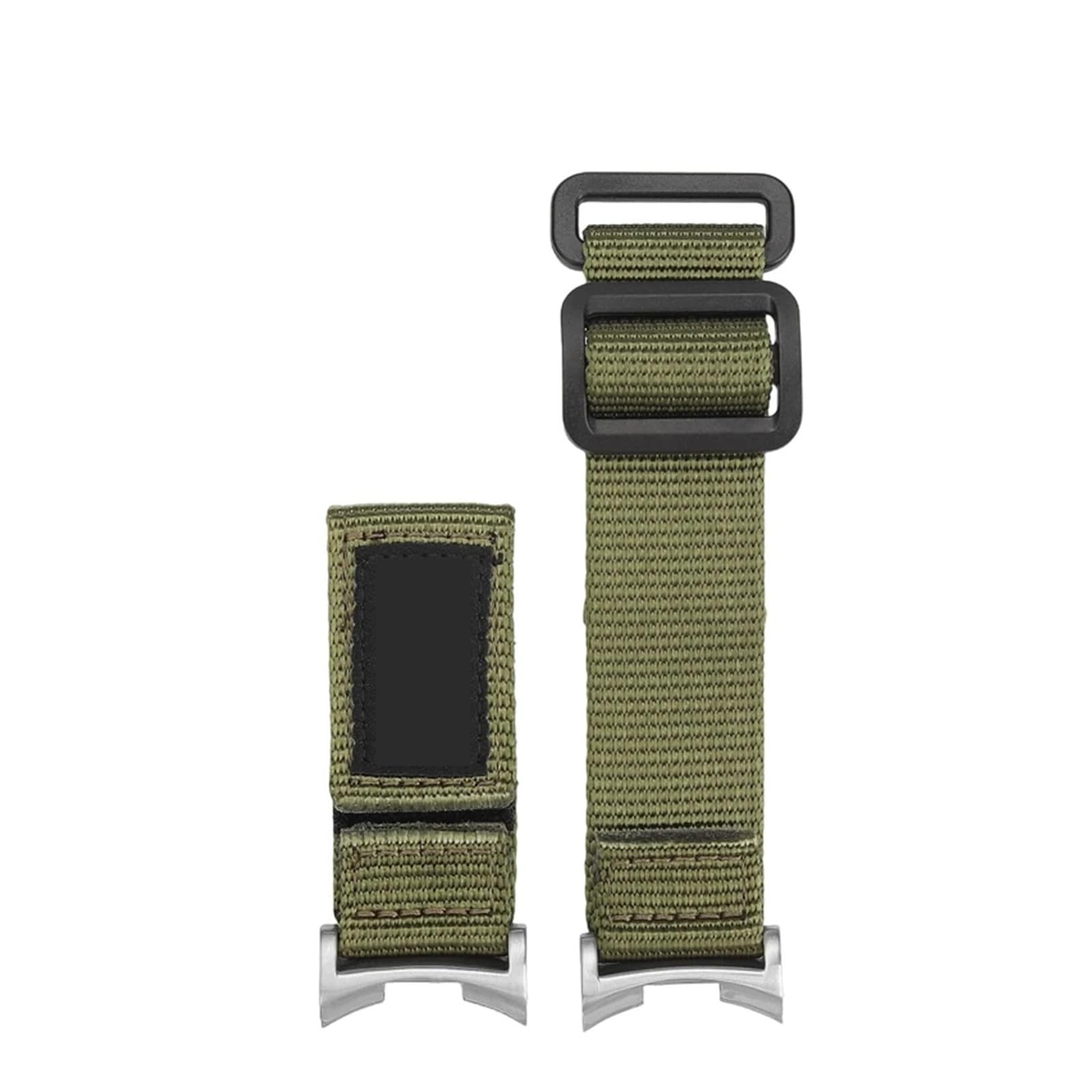 Bracelets de Montre en Nylon BN2024 Qualité et Confort Homme Vert