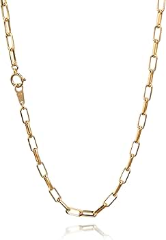K18 刻印チェーンネックレス 細さ3mm ユニセックス K18 刻印チェーンネックレス 細さ3mm ユニセックス