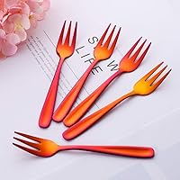 Vista 2 de Cucharadita de tenedor del desierto (tenedor rojo mágico)