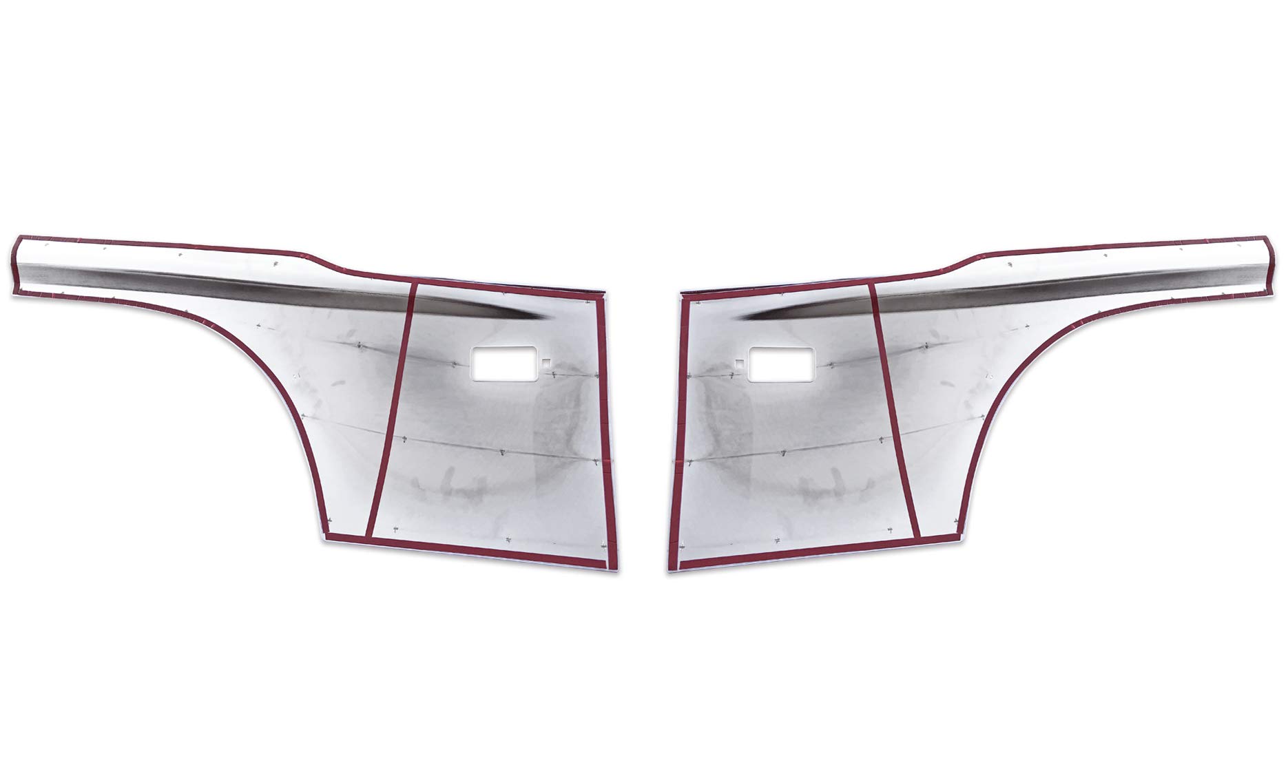 Amazon | 日野 レンジャープロ メッキ サイド ドア ガーニッシュ 貼り