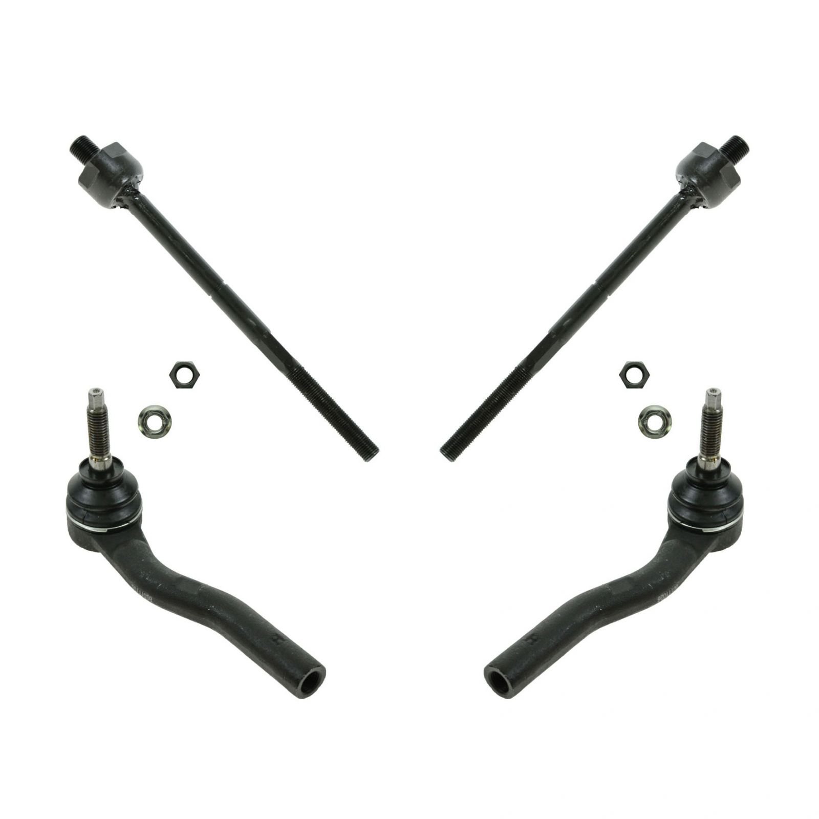 フロントインナー&アウタータイロッド4本セット 左 右 L Rキット キャデラックCTS CTS-V用