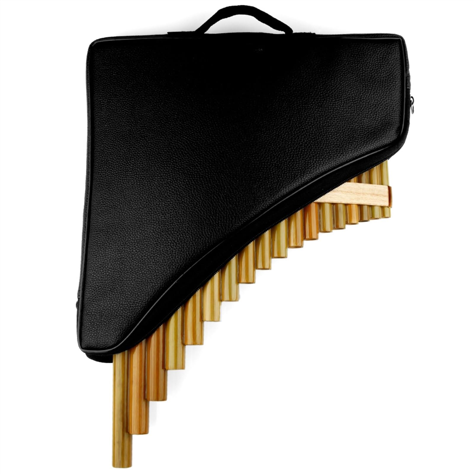 Flauto Pan Flauto Di Pan A 15 Tubi Chiave G Colore Marrone Flauto Strumento A Fiato Strumento A Fiato Fatto A Mano Strumenti a fiato tradizionali