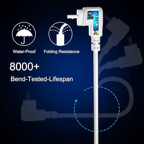 Miniatura 2 de Itramax Cable de carga Blink Blink de 20 pies para exterioresinteriores (3 generación) con adaptador (1 paquete), compatible con ladrillos de carga