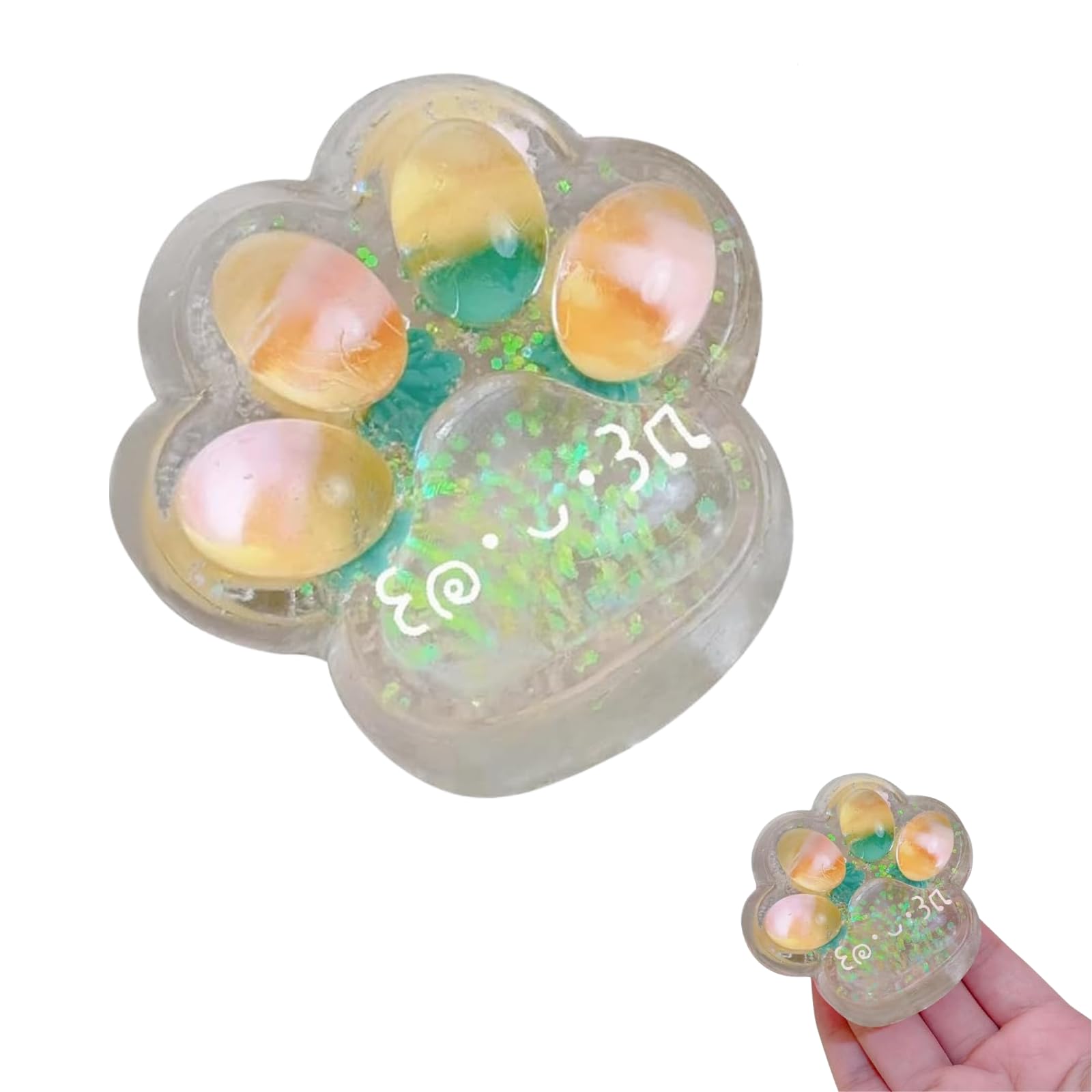 Amazon | chuxinmy【2025年新型】スクイーズ おもちゃ 猫の爪 大きな肉