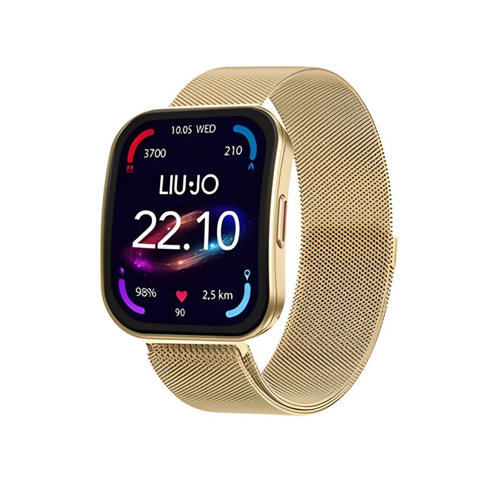 NADIR Reloj inteligente unisex LiuJo SWLJ218 voice curved voice acero oro