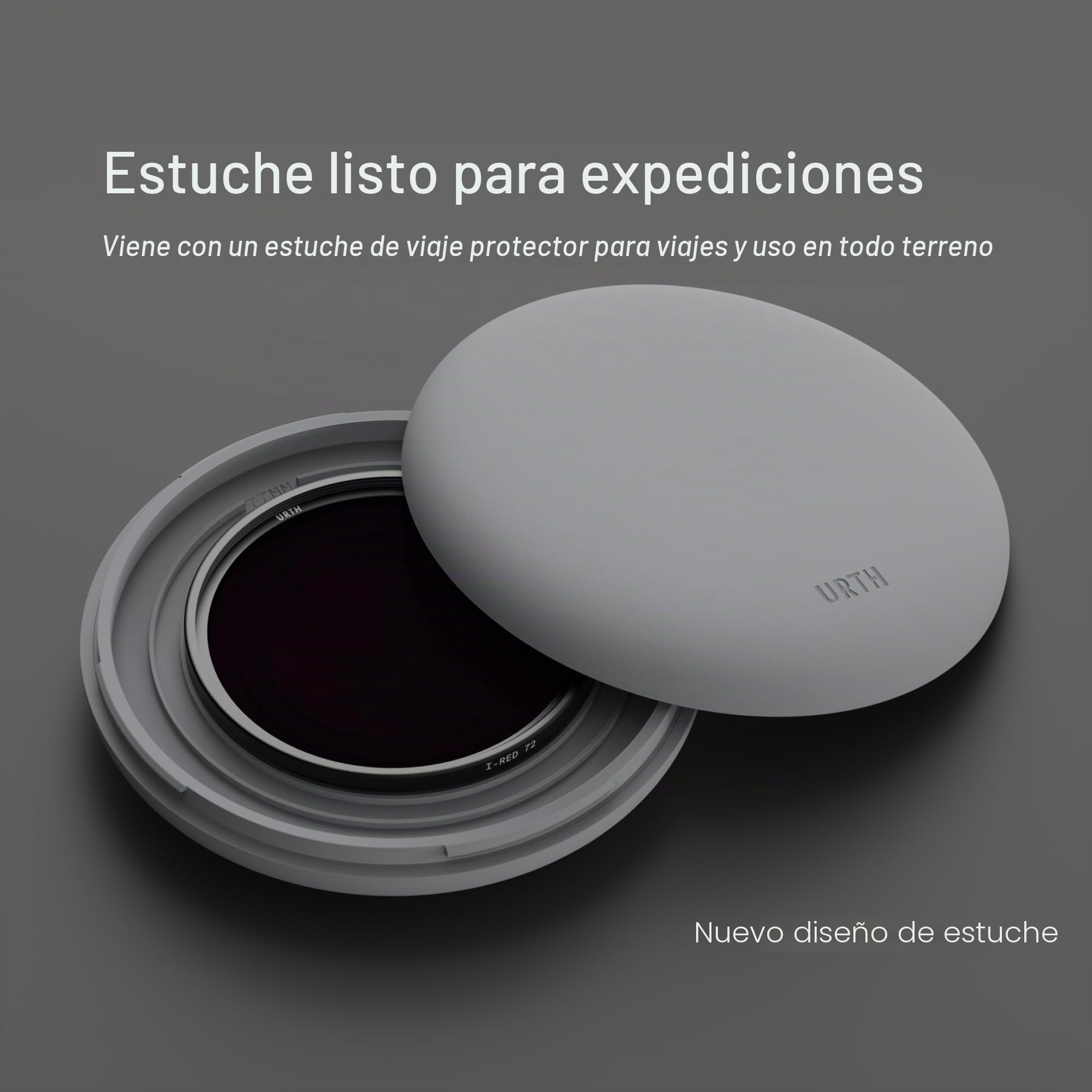 Urth 39 mm Filtro Infrarrojo (R72) para Objetivo (Plus) — Espectro 720nm para fotografía infrarroja con Objetivos de cámara DSLR y SLR Digital
