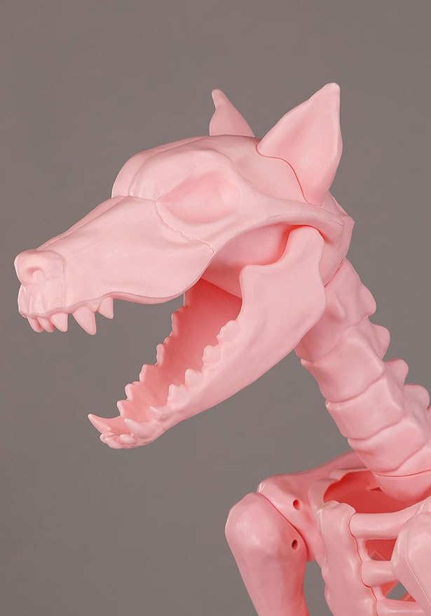 Roxy the Pink Skeleton Dog - Decoración Halloween 3.8 pies miniatura 4