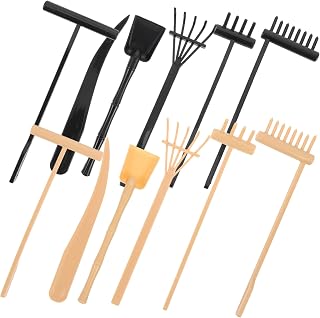 1 Set Zen Sand Table Rake Sand Zen Garden Tools Fidget Meditation Sand Tools Model Accessories Sandbox Plastic Mini Rakes Set Zen Garden Rakes Model