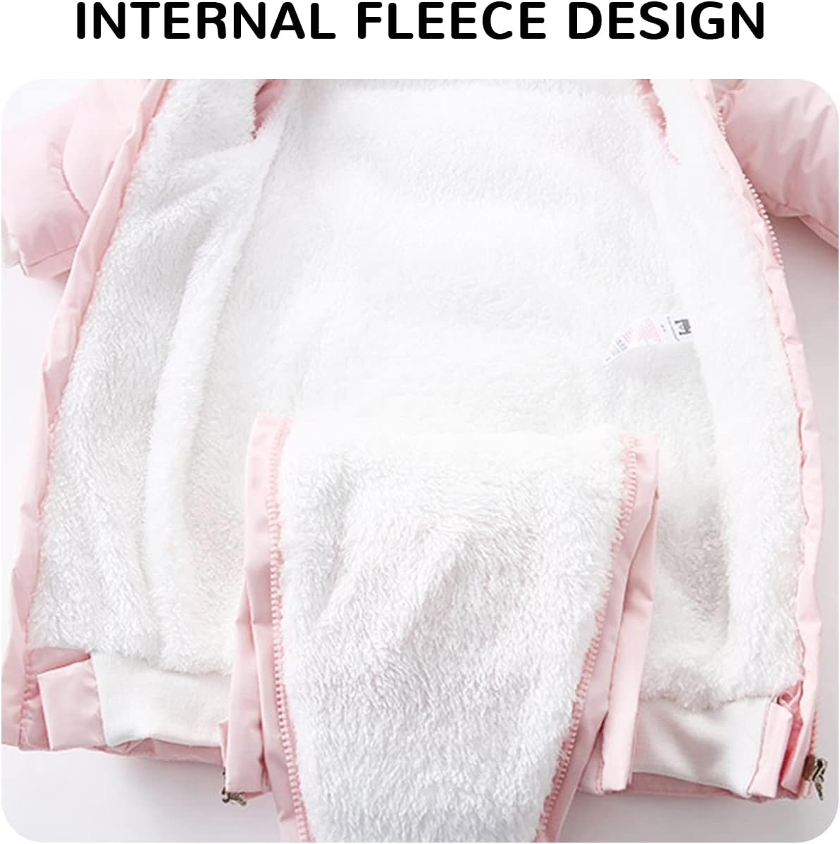 Baby Boy Winter Snowsuit Clothes Infant Girl Coat Jumpsuit Snow Suit For Toddler - Image 6