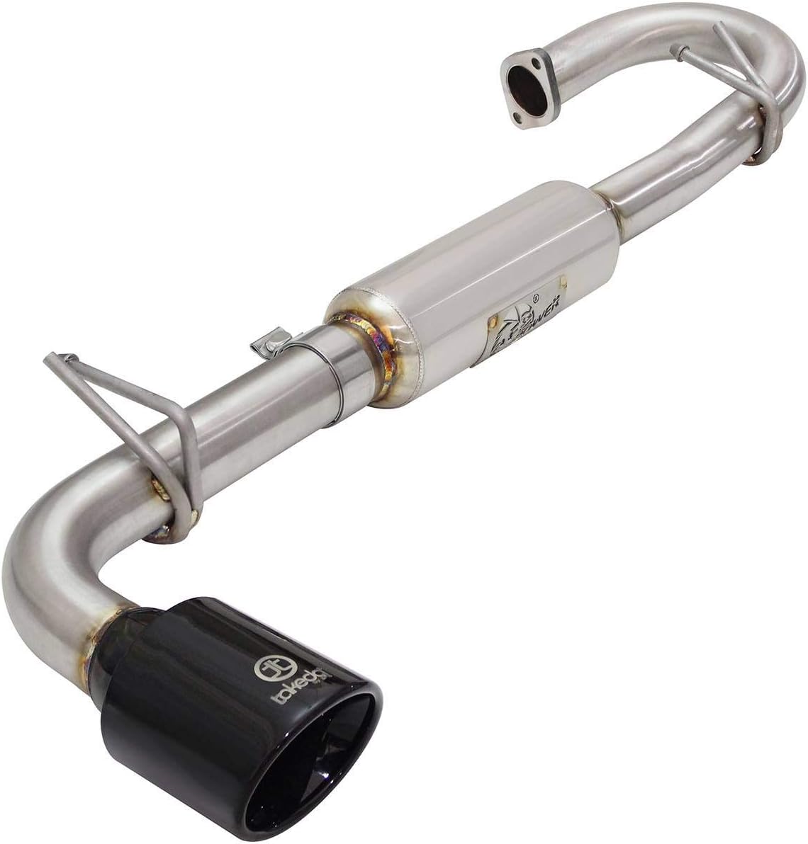 aFe Power 49-36025-B 2-1/4" - 2-1/2" Stainless Steel Axle-Back Exhaust System