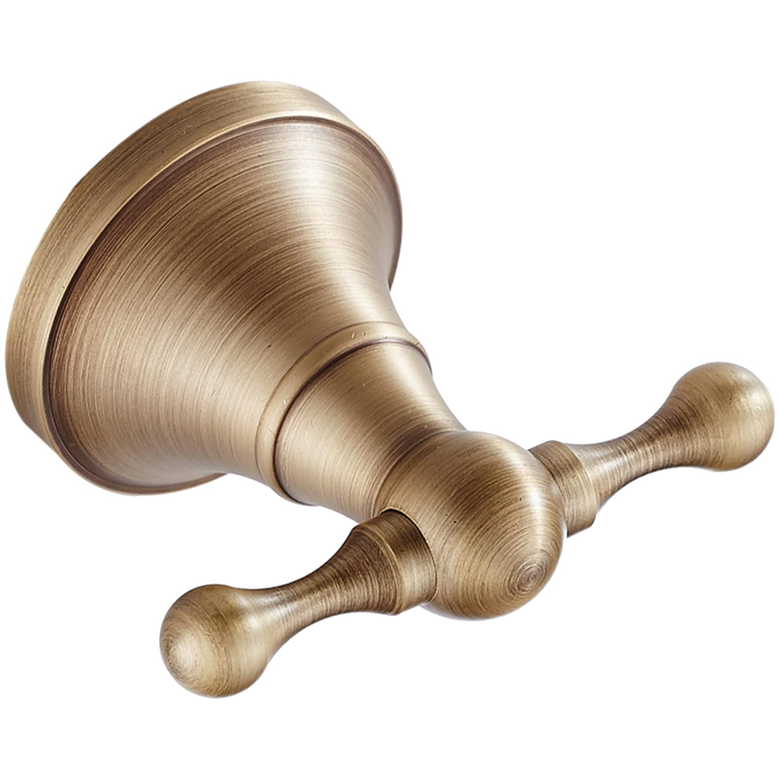carotoe Cast Metal Entryway Hook Bathroom Towel Hanger High Capacity Storage Solution for Coat Umbrellas Home Use Brass Coat Hook