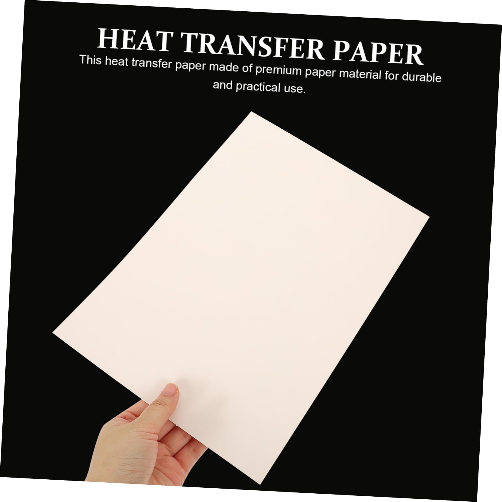 100 Blatt Sublimationstransferpapier aus Papier für Fotos, Text und Bilder