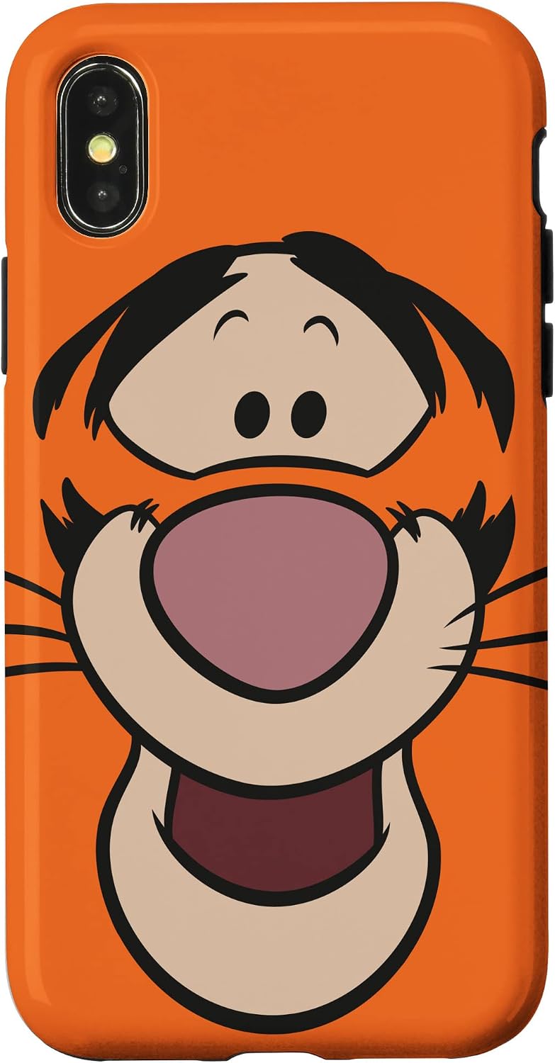 Disney Winnie The Pooh Tigger Face Bright Orange Case for iPhone 17 Pro Max