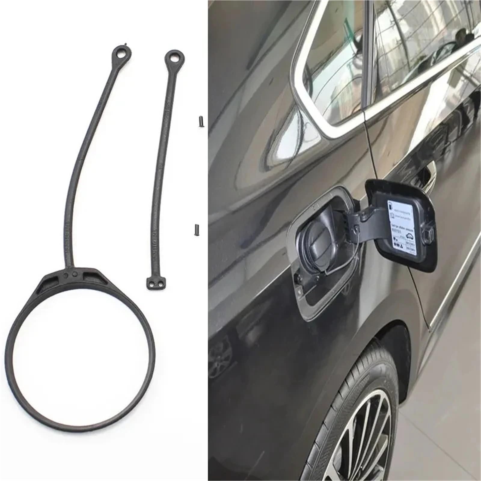Do Au&di A4 A6 A8 1/2/4 szt. Korek wlewu paliwa pokrywa zbiornika benzyny Korek zbiornika paliwa(B 3pcs)