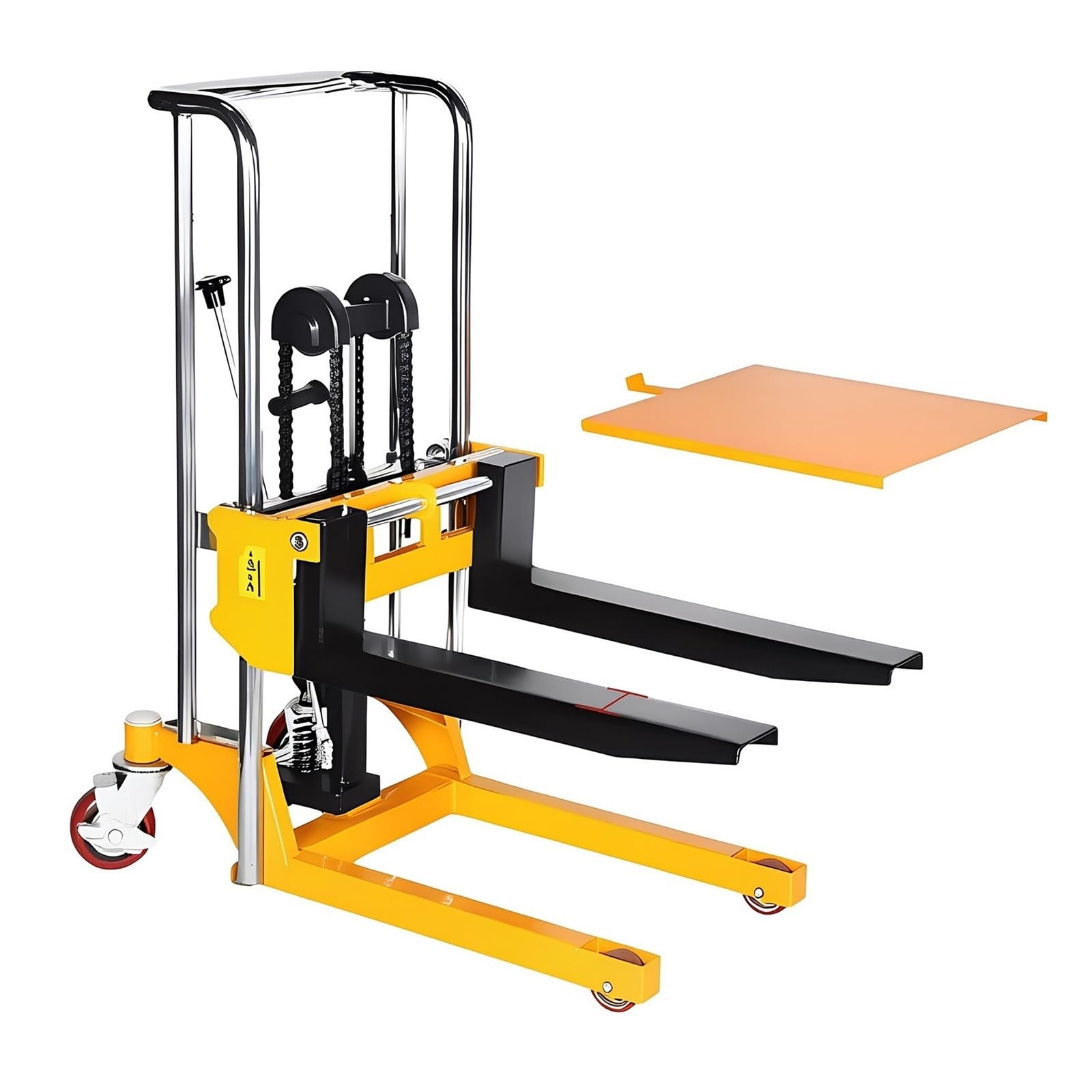 Pallet Truck Manual Pallet Jack with Hydraulic Lift and Cover Plate