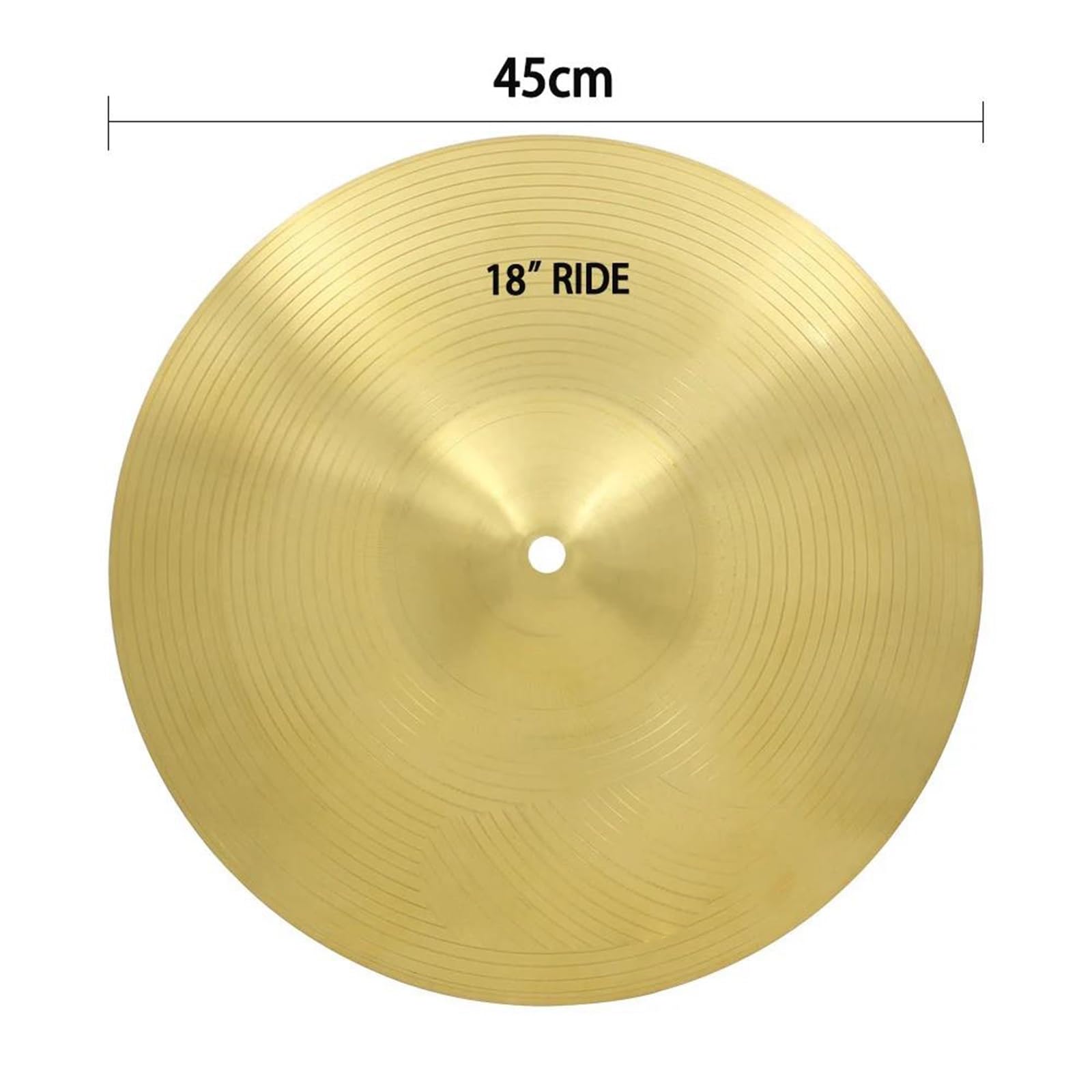 Becken 4 Stück 12 14 16 18 Zoll Becken Splash Crash Ride Für Drum Kit Percussion Instrument Zubehör