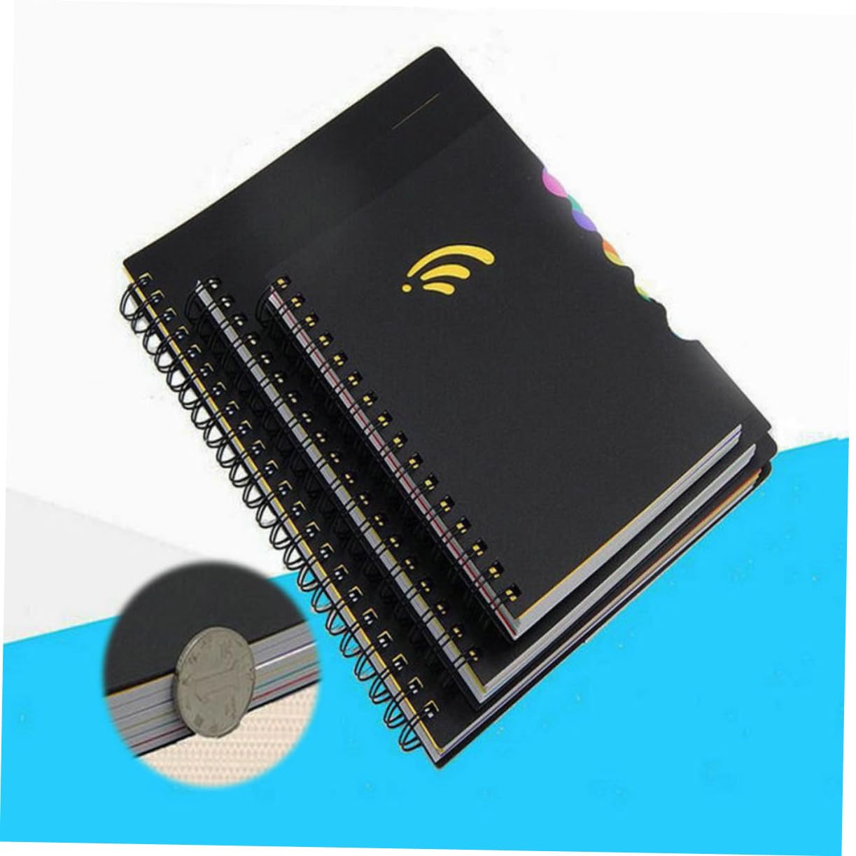 2 Stück Notizbuch Für Die Arbeit Notizblock Milchbuch Notizblock