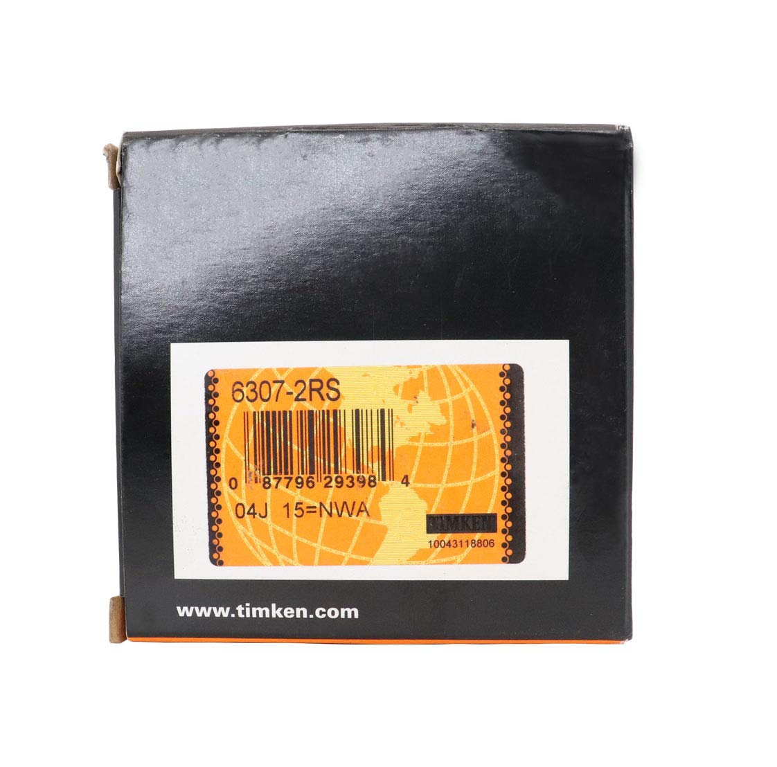 TIMKEN 6307-2RS 2Pcs 35x80x21mm,Double Rubber Seal Bearings, Pre-Lubricated and Stable Performance and Cost Effective, Deep Groove Ball Bearings.